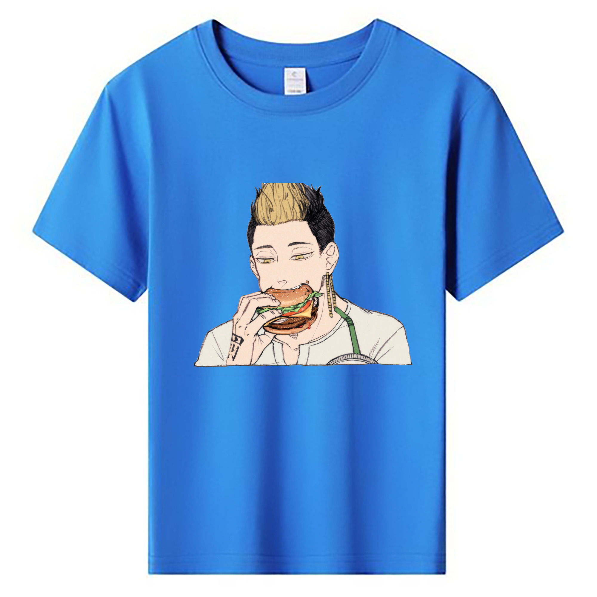 （画像用） 東京リベンジャーズ Tokyo Revengers 綿100％キッズTシャツ（フロントプリント）